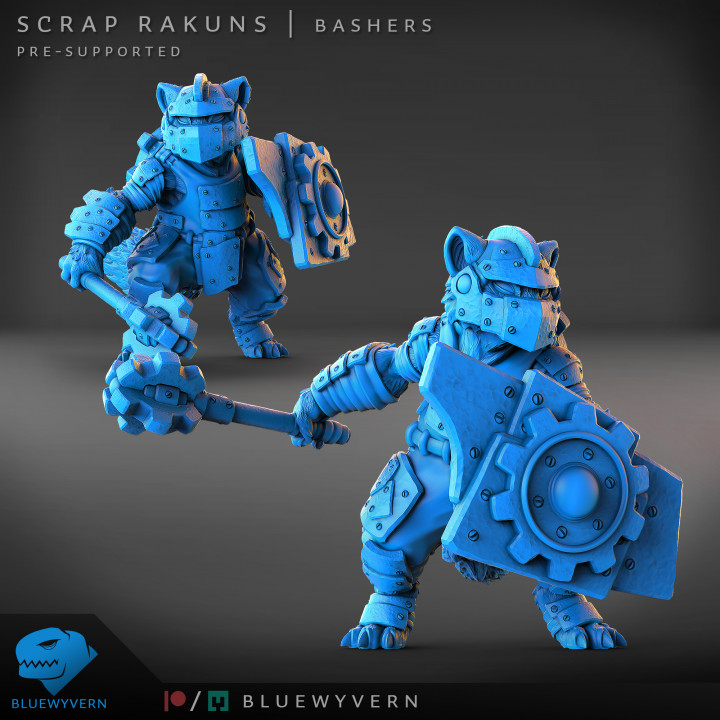 Scrap Rakuns - Complete Set (Modular) image