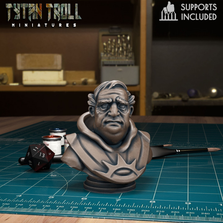 Curse of Strahd - Donovich Bust [Pre-Supported] image