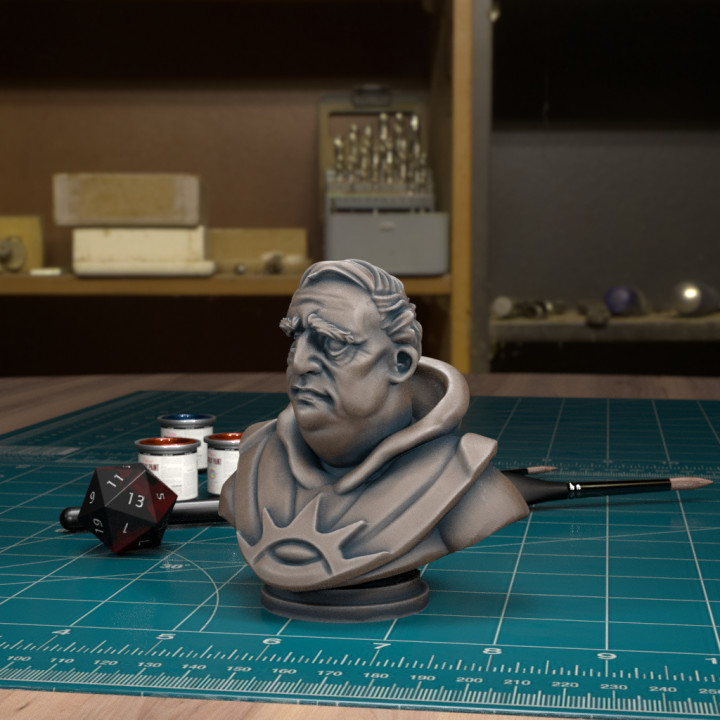 Curse of Strahd - Donovich Bust [Pre-Supported] image