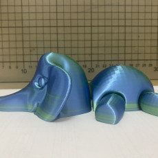 Picture of print of FREE ARTICULATE ELEPHANT WITHOUT SUPPORT 3D MODEL Free 3D print model