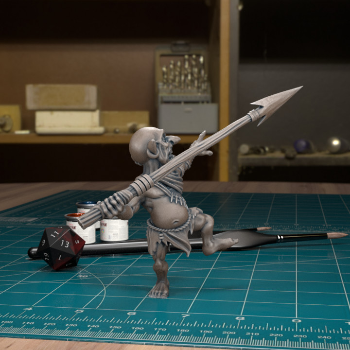 Jungle Goblin 02 [Pre-Supported]