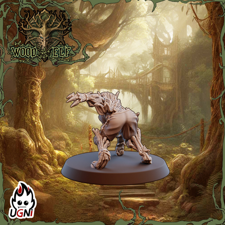 Linewomen #08 - Wood Elf Team