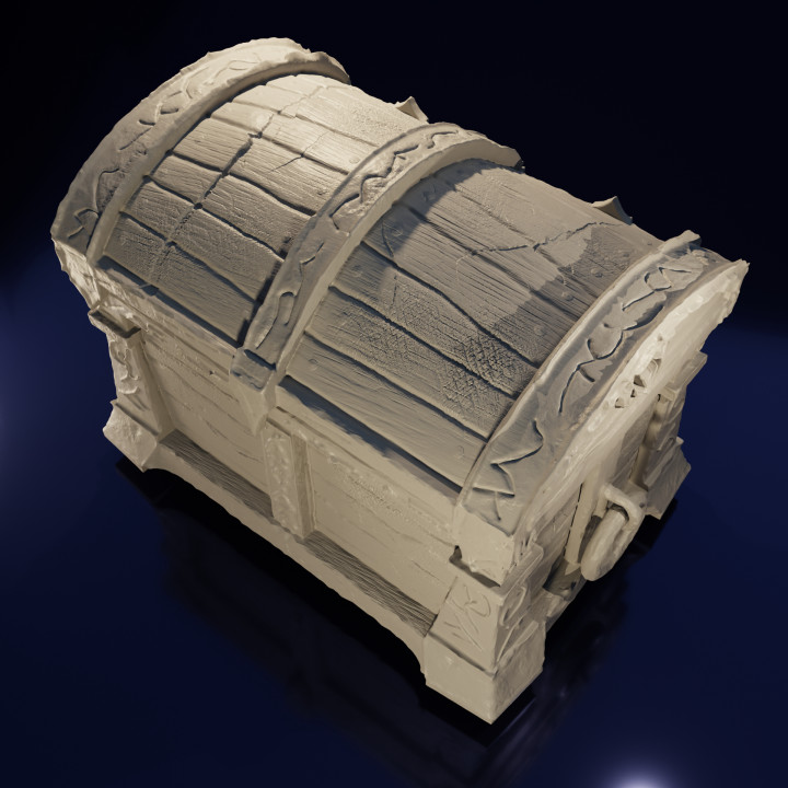 Fantasy runic chest image