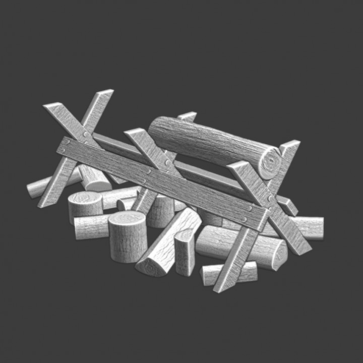Wood cutting model image
