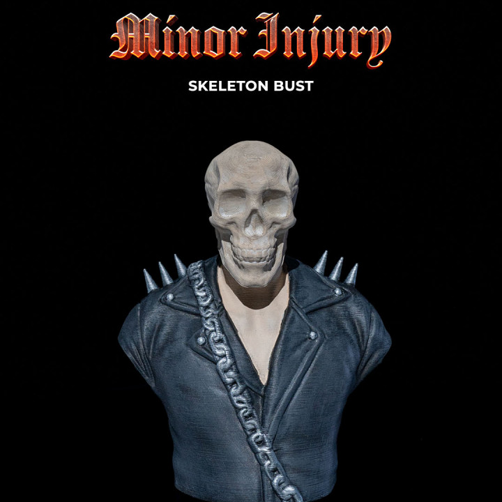 Minor Injury Skeleton Bust image