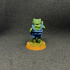 Sir Ribbiton - DnD Miniature Frog Gentleman print image