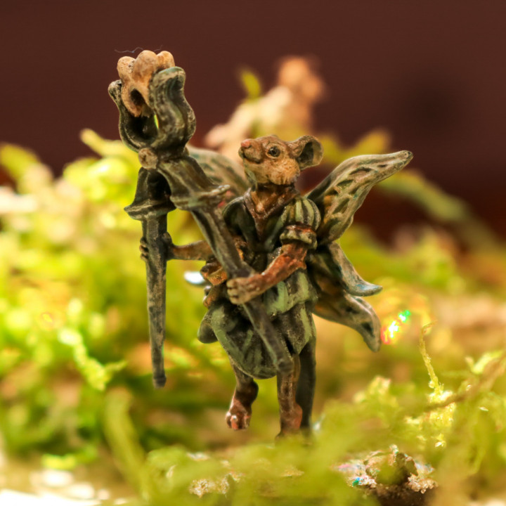 Toothfairy Mouse - 28mm Tabletop Miniatures + DnD stats image