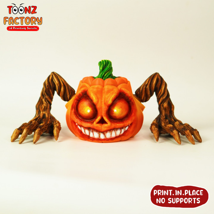 pumpkin様 3D Printable Haunted Pumpkin by Toonz Factory