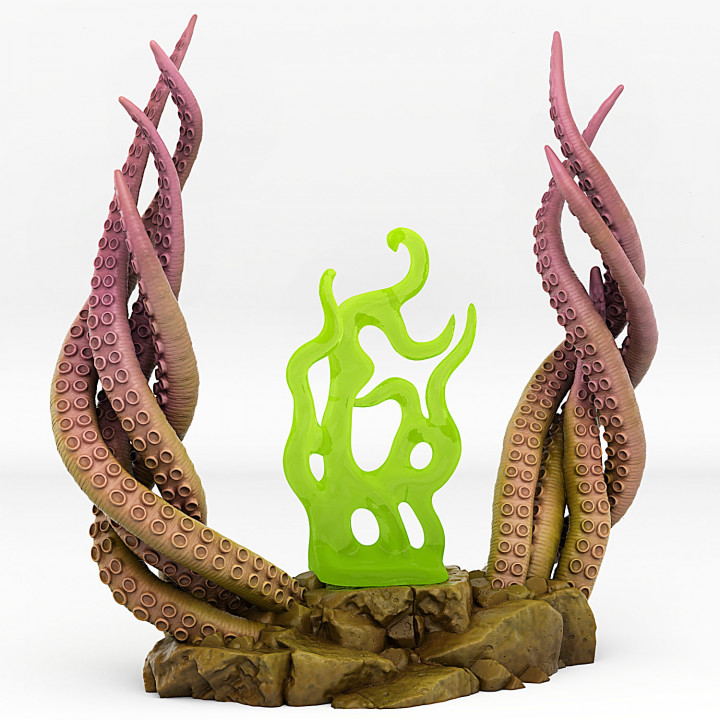 TENTACLES PORTAL WITH ITS TENTACLES EFFECT