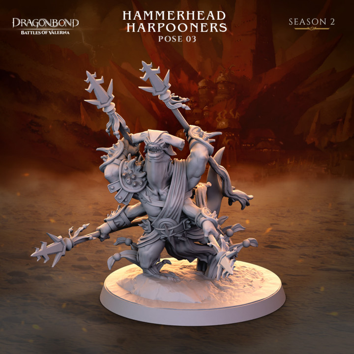 Dragonbond Battles of Valerna - Hammerhead Harpooners image
