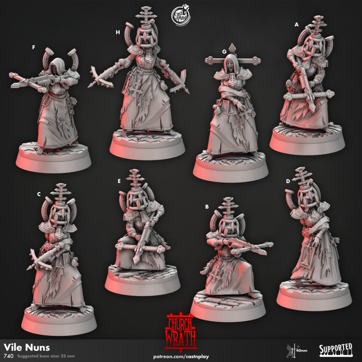 Vile Nuns (Pre-Supported) image