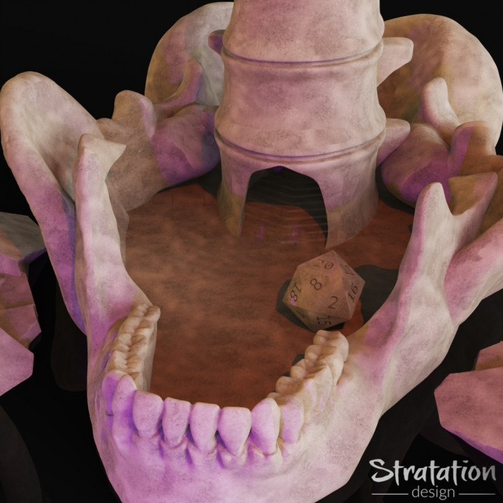 ●THEAIRTOWN● dndelion skpt Skeleton DND Dice Tower – Ryanz Treasure Trove