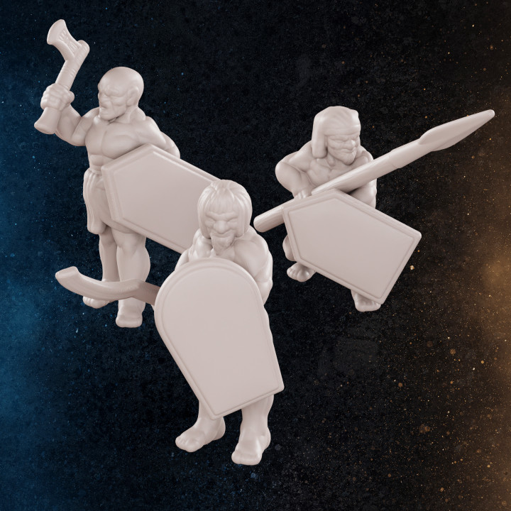 15mm - Egyptian Light Infantry - Ancients