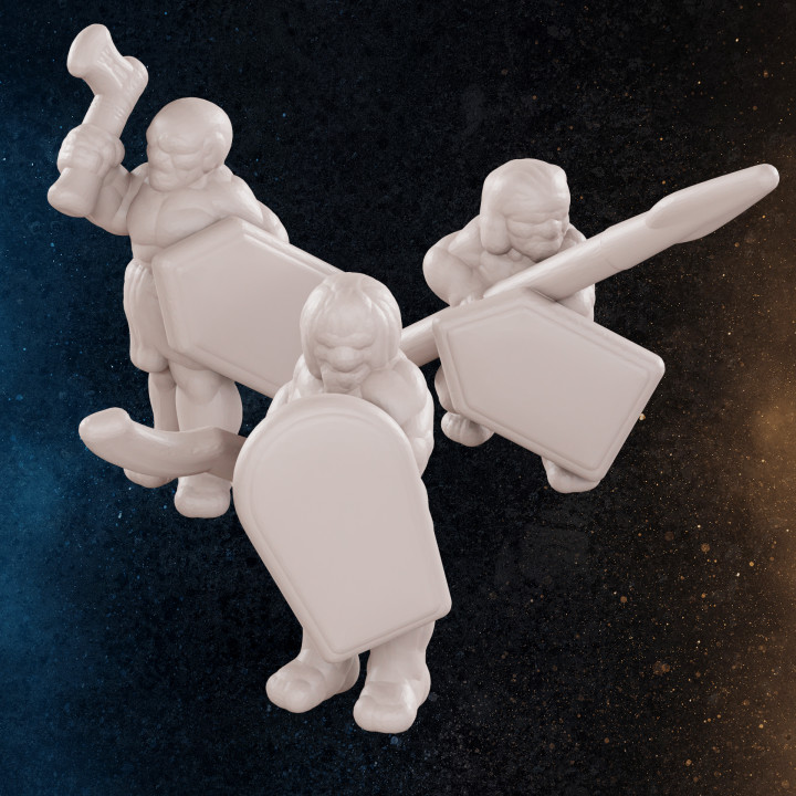 6mm - Egyptian Light Infantry - Ancients