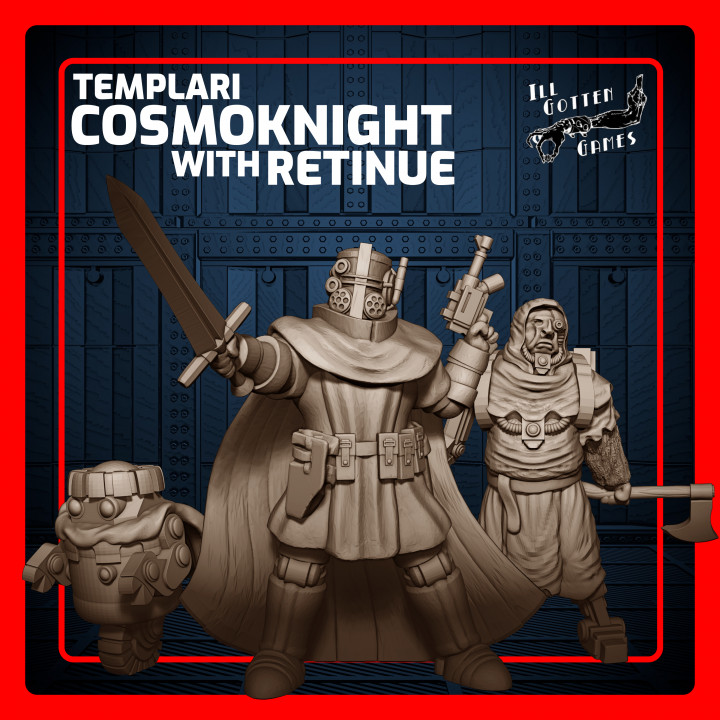 Templari Cosmoknight with Retinue image