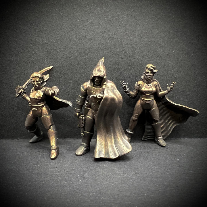 3D Printable Sanguine Court Vampires by Ill Gotten Games