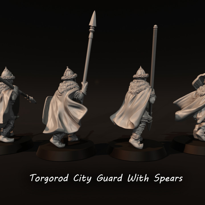 Torgorod City Guard With Spears image