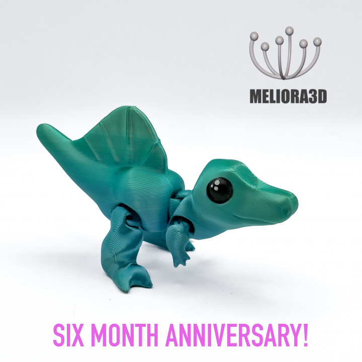 M3D - Flexi Baby Spinosaurus image