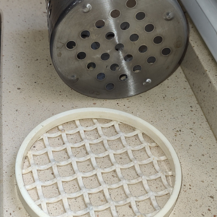 3D Printable IKEA glass holder ORDNING Cutlery Drainer by Juan Carlos