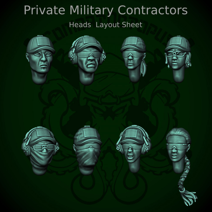 Patreon pack 25 - September 2023 - Private Military Contractors image