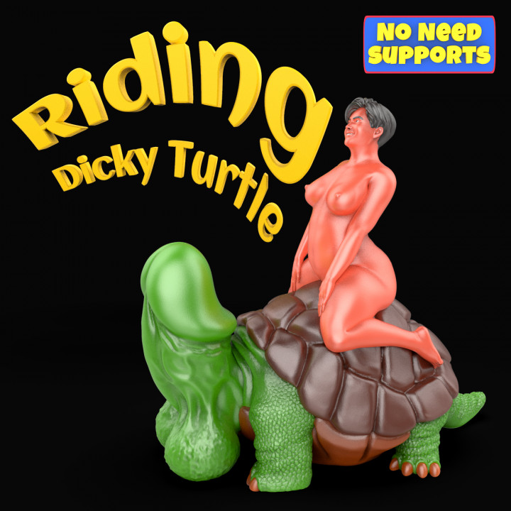 Riding Dicky Turtle