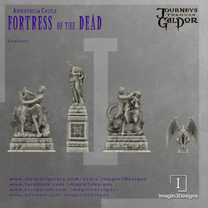 Fortress of the Dead - Statues