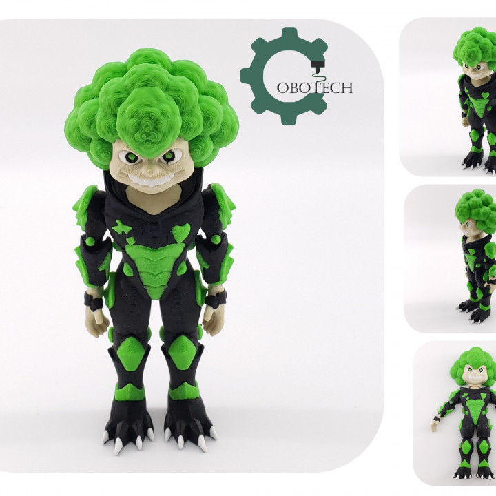 Cobotech Articulated Broccoli Monster by Cobotech image
