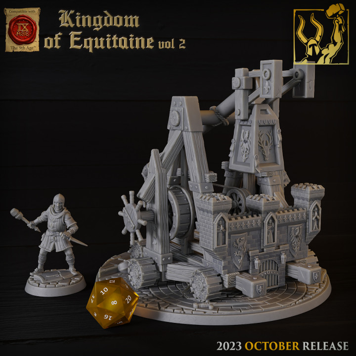 Titan Forge Miniatures - 2023 - October - Kingdom of Equitaine vol2 image
