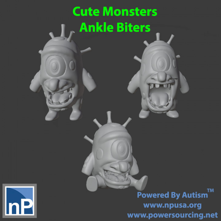 Cute Monsters (Ankle Biters)