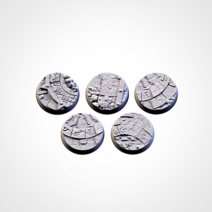 Sacred Temples Bases (Round) image