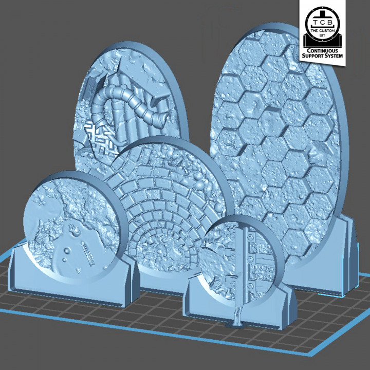 Cyberhex bases (Round) image