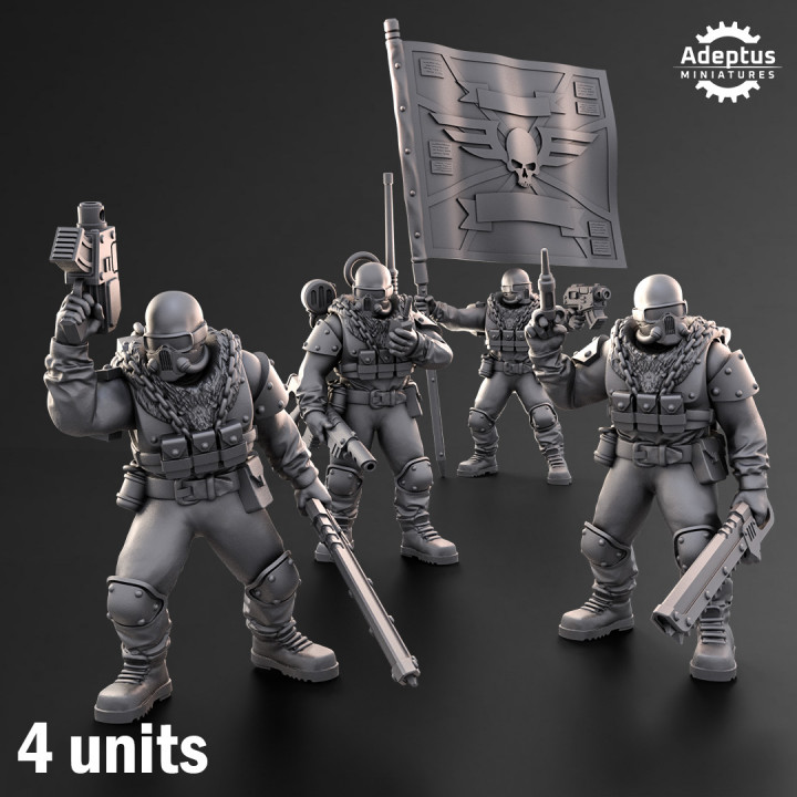 Command Squad. Spectre Regiment. Imperial Guard image