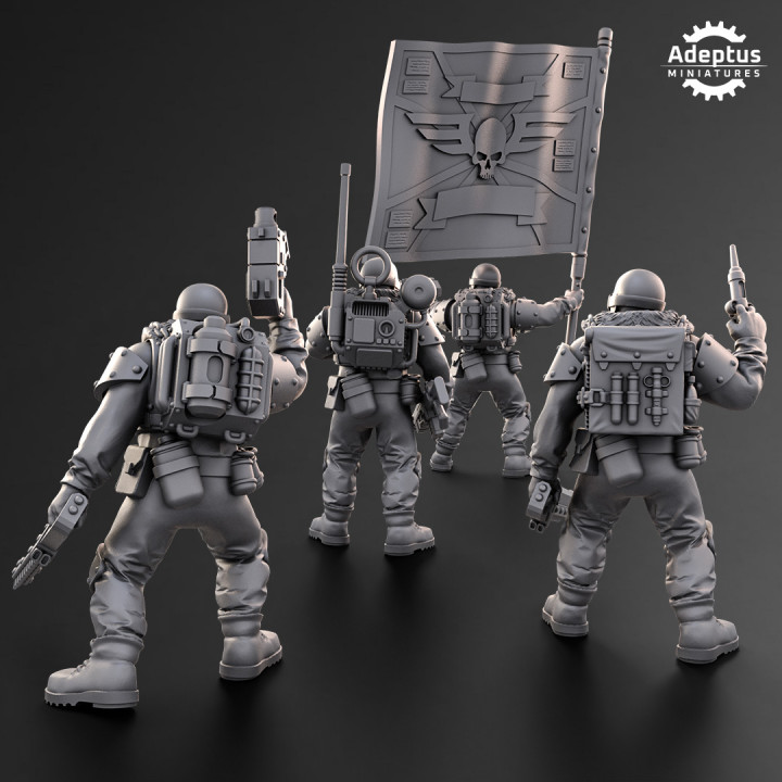 Command Squad. Spectre Regiment. Imperial Guard image