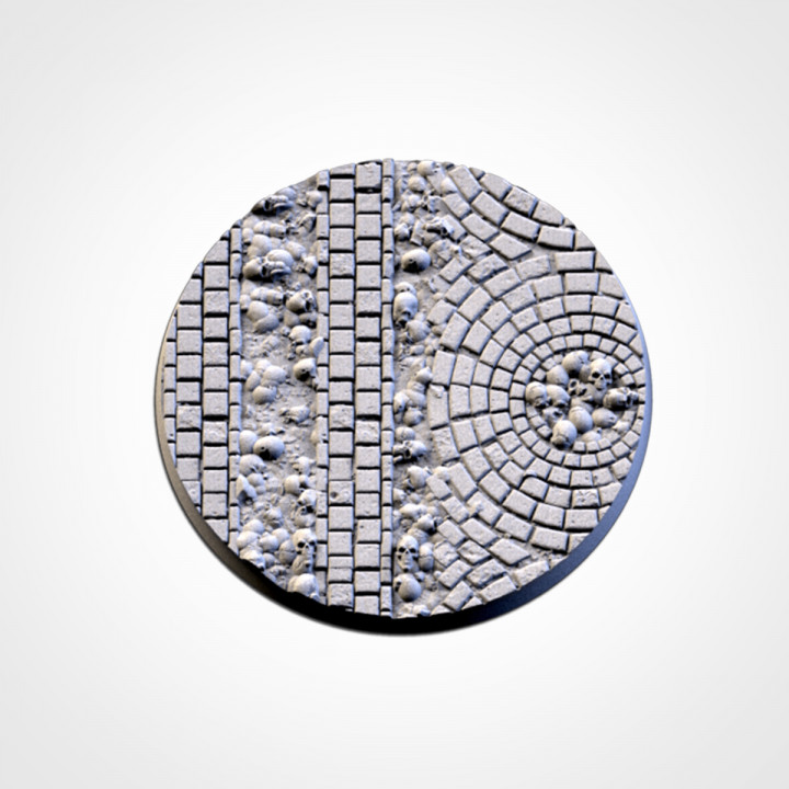 Medieval Road Bases (Round) image