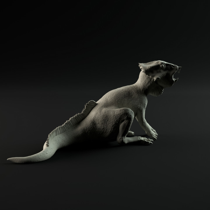 Aquilops group 1-6 scale pre-supported dinosaur image