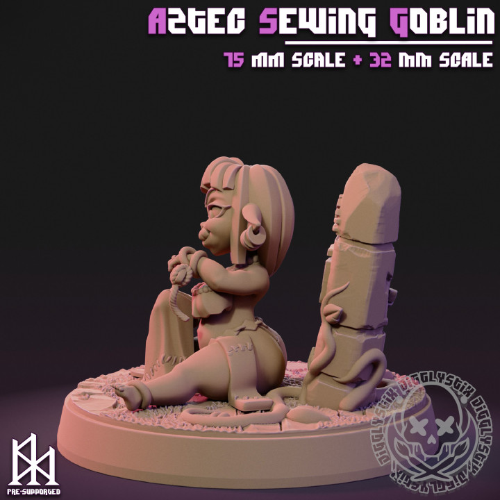 Aztec Sewing Goblin image