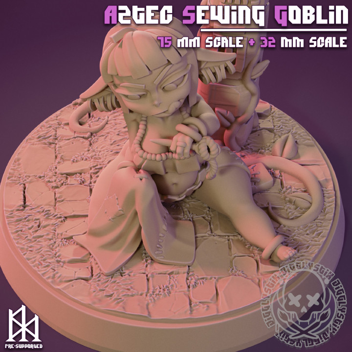 Aztec Sewing Goblin image