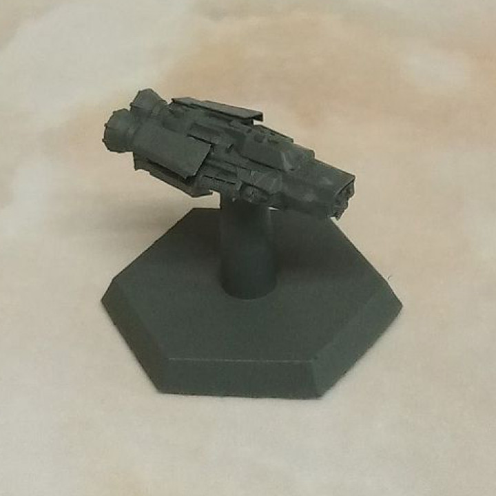 3d Printable Earth Alliance Clemson Class Destroyer By Carl Woodhall