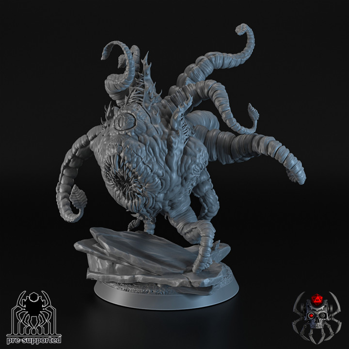 3D Printable Dungeon Spectator by EightLegsMiniatures