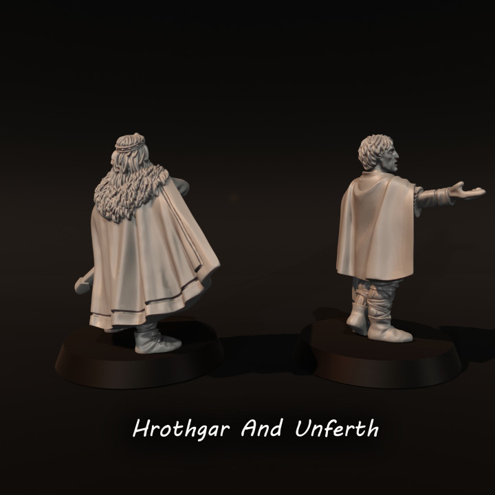 Hrothgar And Unferth image