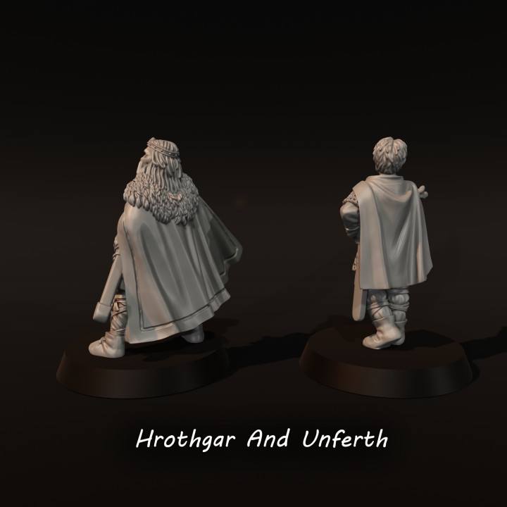Hrothgar And Unferth image
