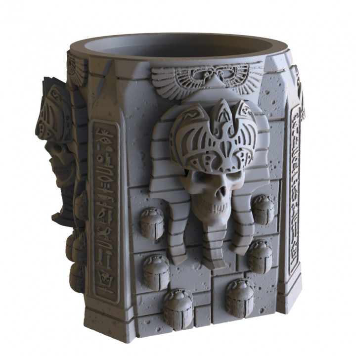 TOMB KING DICE CUP image