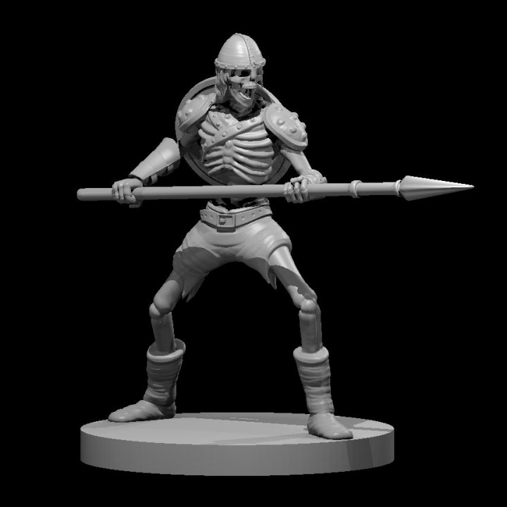 Skeleton Spearman image