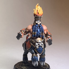 Picture of print of Styrlong The Burning Guard - Deviant Dwarves of the Pandemonium
