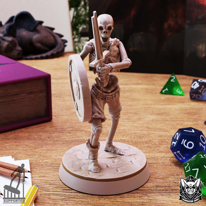 Skeleton Clothed - C