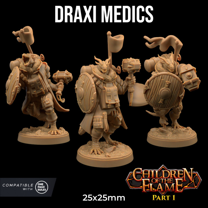 Draxi Medics | PRESUPPORTED | Children of the Flame Part. 1 image
