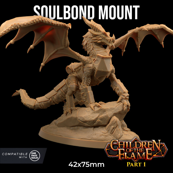 3D Printable Children of the Flame Part. 1 Army | Soldier Tier