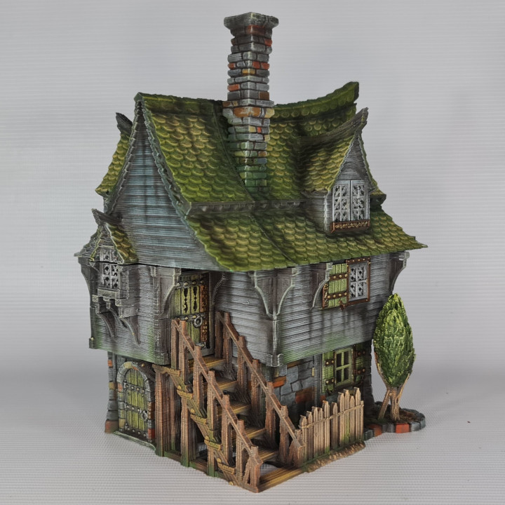 Cabaggetop Manor - Medieval Town Set