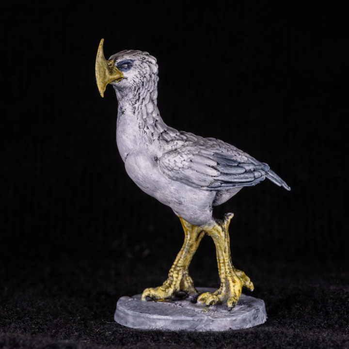 3d print of axe beak tabletop miniature by tracyjenkins2