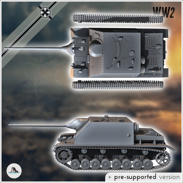 Jagdpanzer IV/70 (A) '' Zwischenlösung '' - Germany Eastern Western Front Normandy Stalingrad Berlin Bulge WWII image
